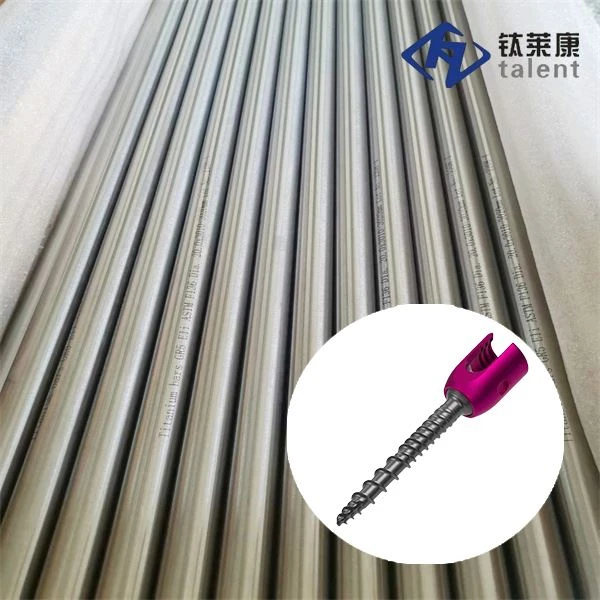 GR5 ELI Titanium Bars for Orthopedic Implant