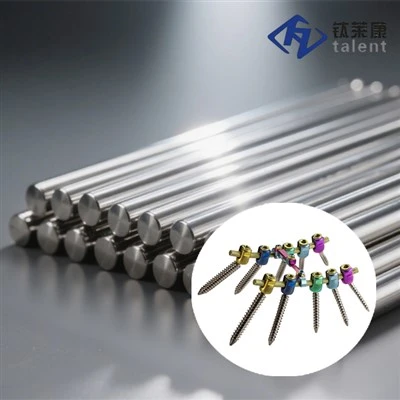 Surgical Gr5 Titanium Bars