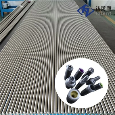Titanium Wires for Dental Implants